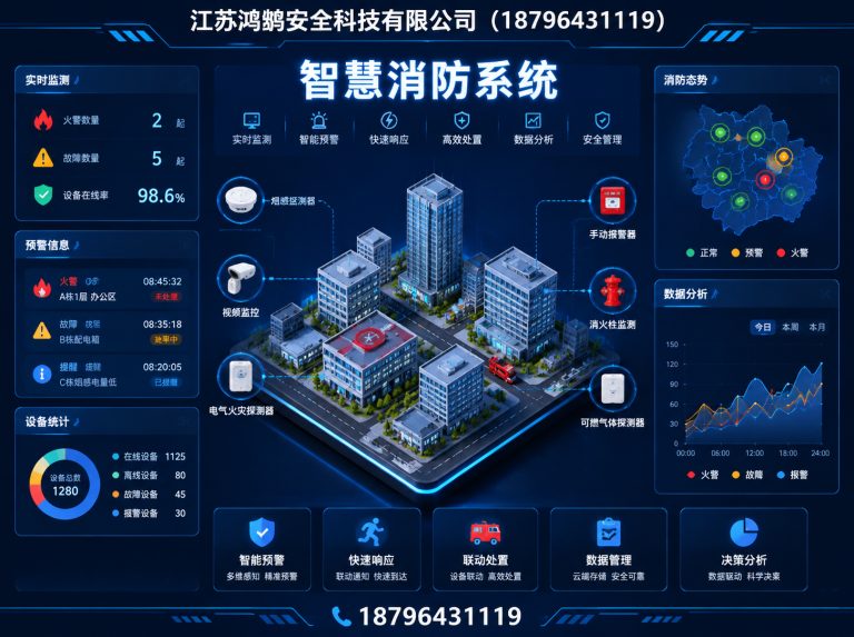 那曲消防通信指挥展示图